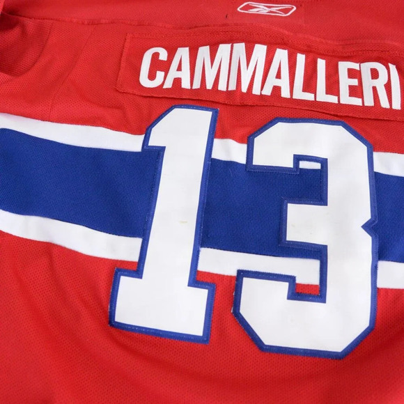 Vintage Reebok Nhl Montreal Canadiens #13 Cammalleri Red And Blue  Home Jersey - Picture 5 of 16